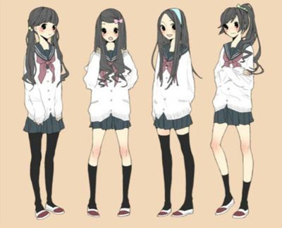 梦幻与青春的印记 动漫校服设计图的艺术探索