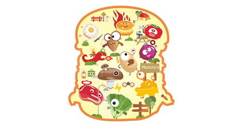 垃圾食品小怪物入侵人体流行动画图解